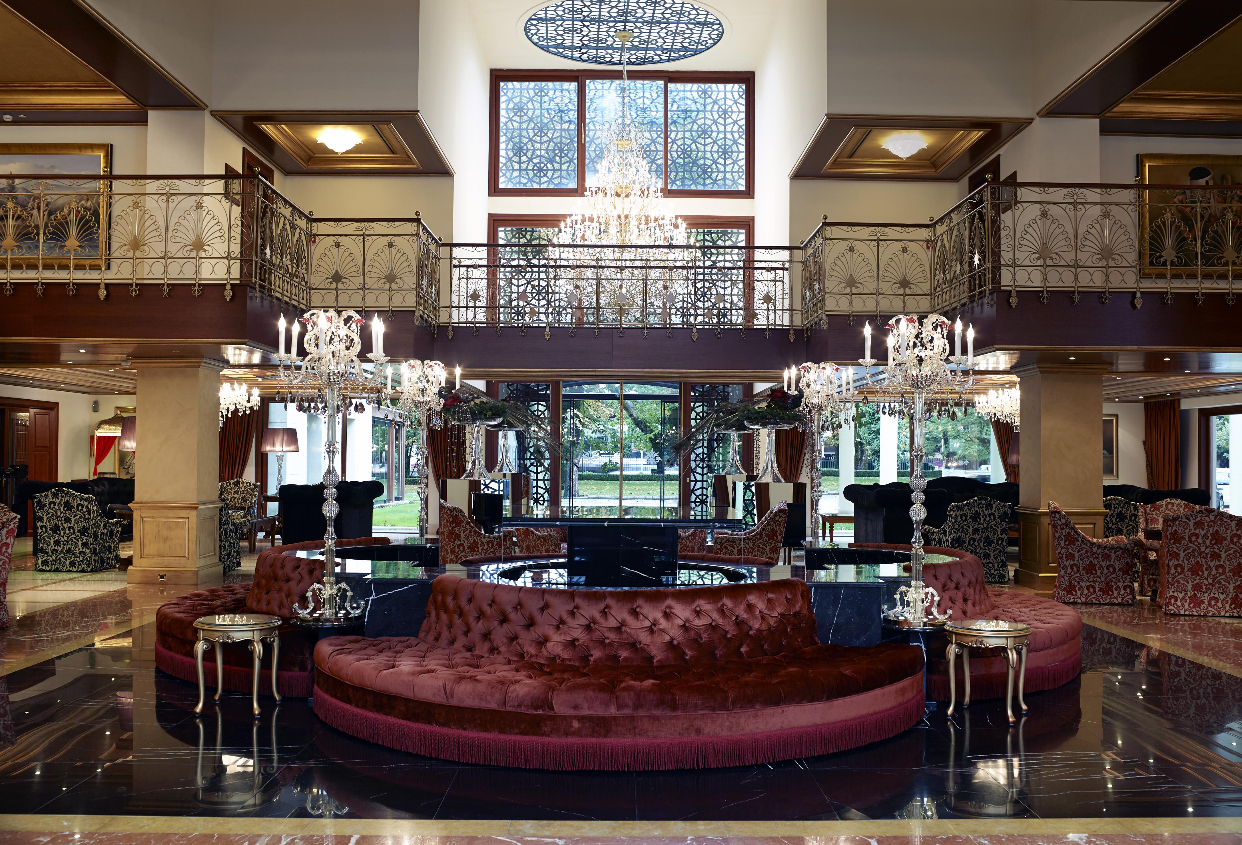 Grand Serai Congress And Spa Янина Екстериор снимка The lobby of the hotel